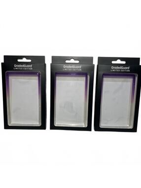 3x GradedGuard Grape - Limited Edition Guard for PSA Graded Slabs - Sealed Lot